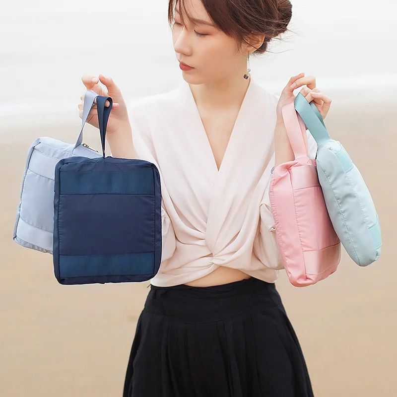 

Travel bag women's handbag folding large capacity travel light storage bag