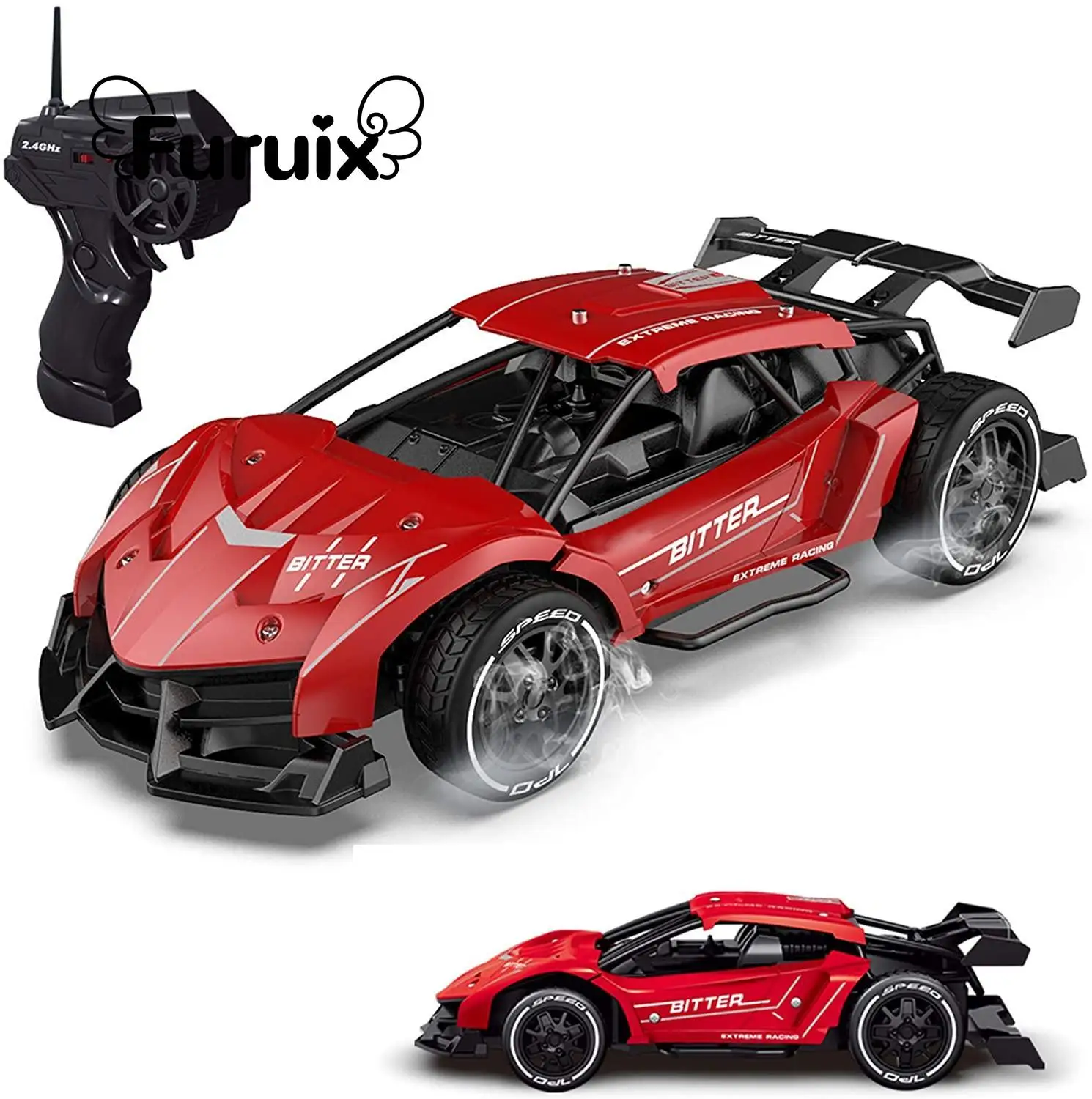 

Remote Control Stunt Car Rechargeable RC Car High Speed 1/20 Alloy Rechargeable Radio 2.4Ghz Control Electric Car