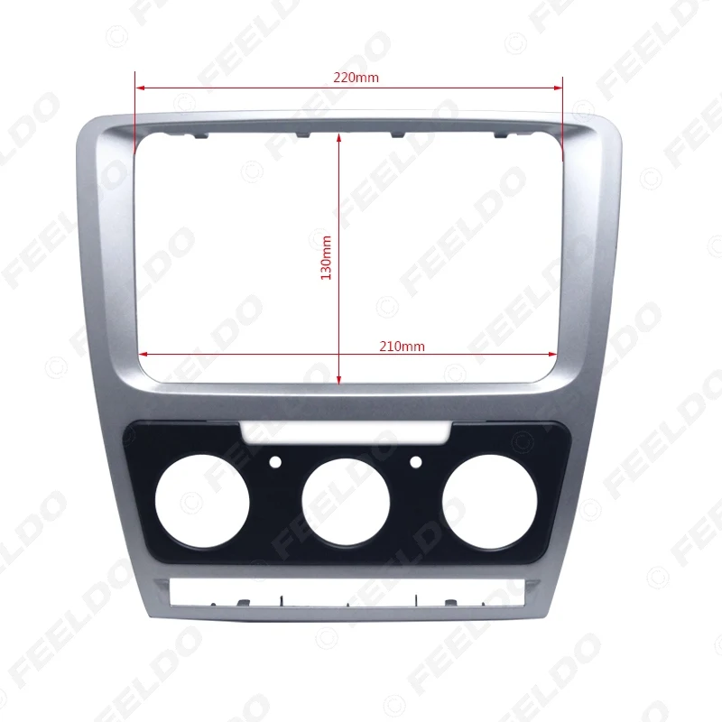 FEELDO Car Radio Stereo 2DIN фасция панель установка рамка Facia отделка Установка комплект для