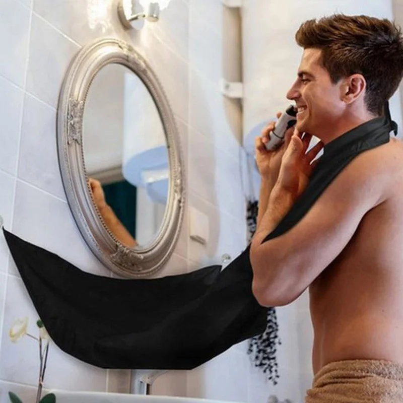 120*80 см борода и усы бритья фартук плащ нагрудник для с присосками прикрепить к