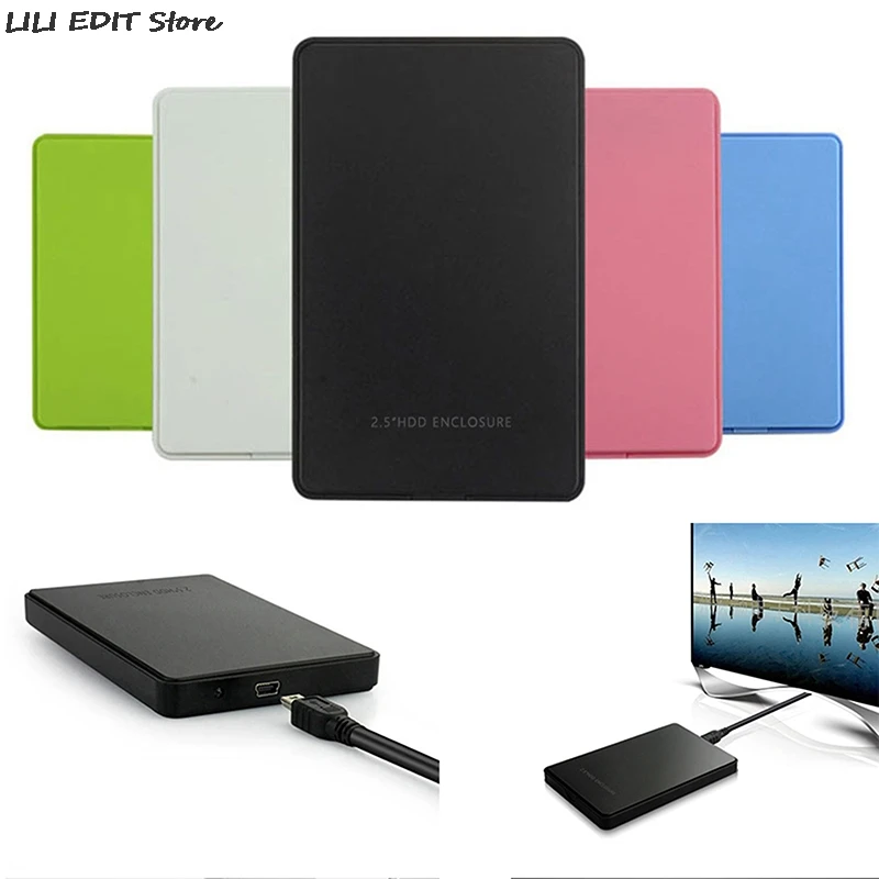 

2.5 Inch HDD Case SATA To USB3.0 Adapter Hard Drive Enclosure For SSD Disk Case HDD Box USB 3.0 HD External HDD Enclosure