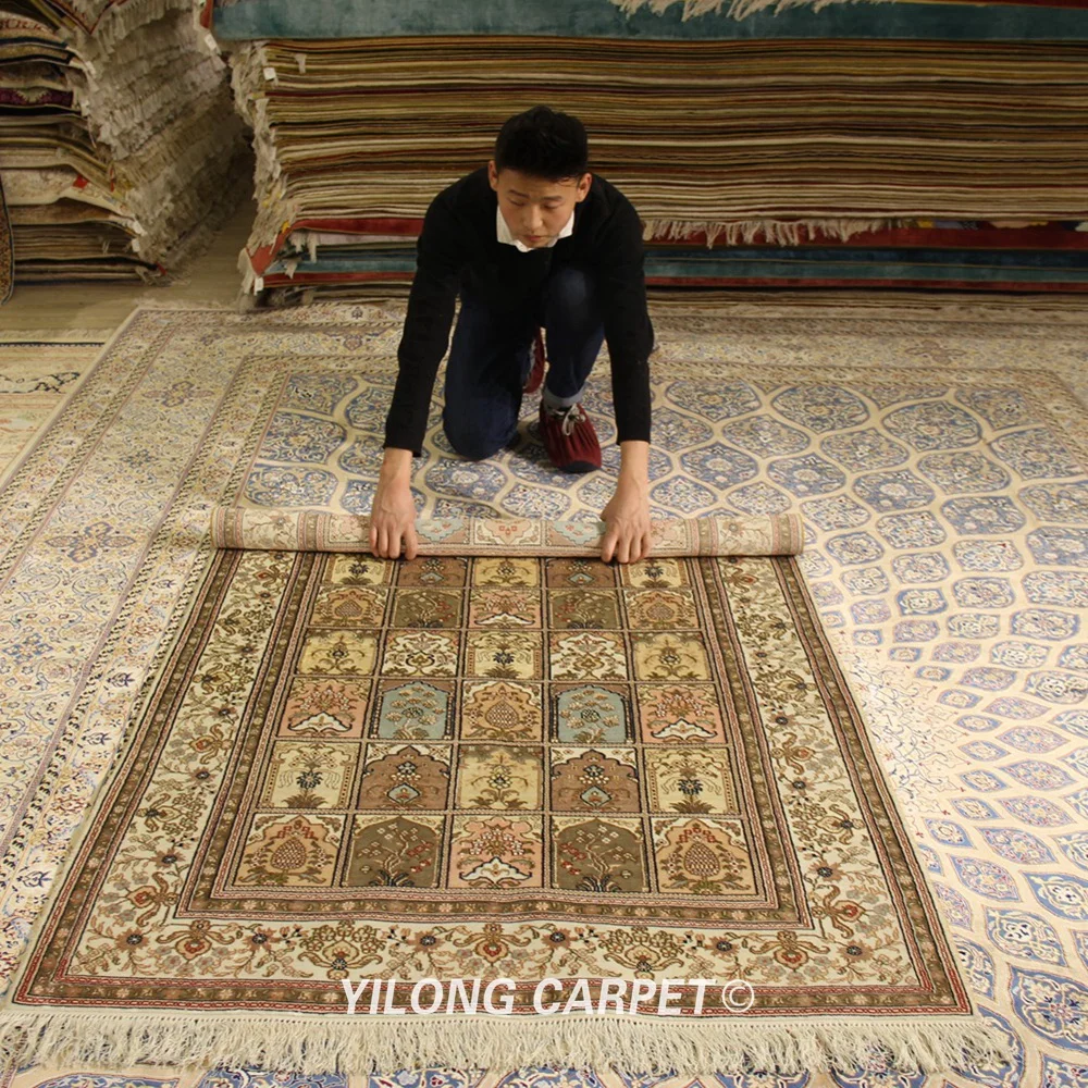 

Yilong 4'x6' Traditional garden design living room carpet vantage persian rugs wholesale (YJH146AB)