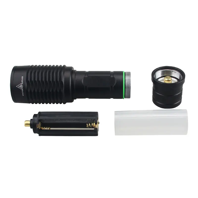 

R5 LED Tactical Flashlight Zoomable Night Hunting Fishing Lantern Outdoor Waterproof IP65 Torch