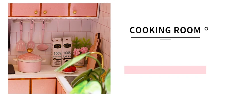 CUTEBEE DIY кукольный домик деревянные кукольные домики Миниатюрный Кукольный дом набор мебели Каса музыка светодиодные игрушки для детей подарок на день рождения M21