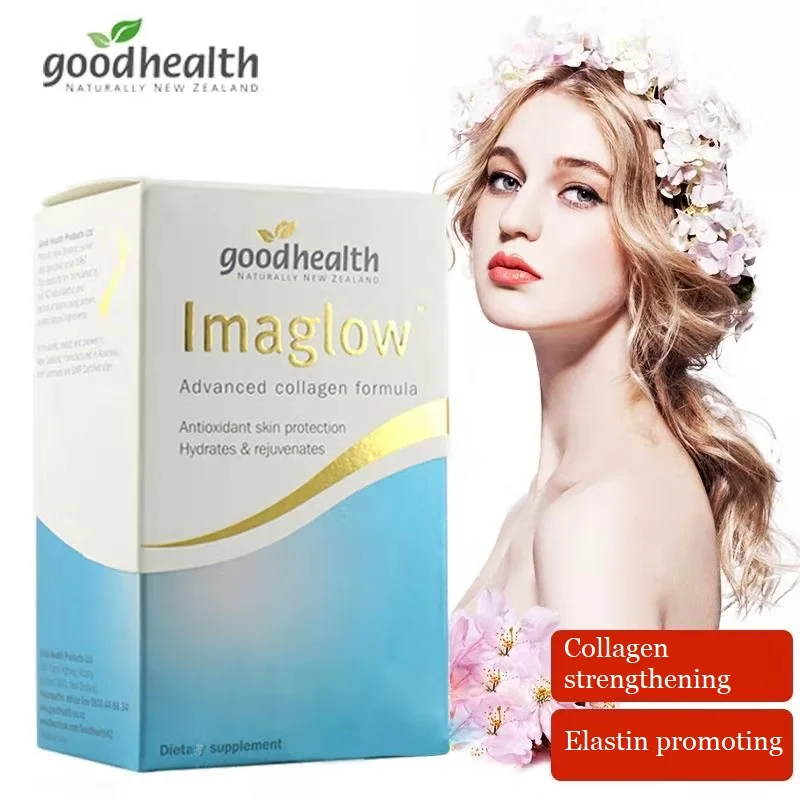 

NewZealand Good Health Imaglow Advanced Marine Collagen Formula Skin Nutrition 60 capsules Antioxidant for Youthful Looking Skin