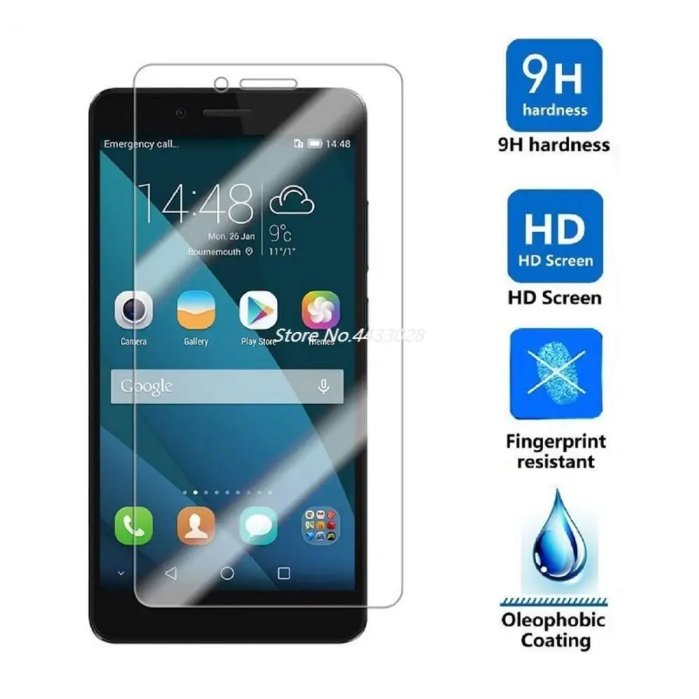 2.5D 9H Защита экрана для смартфона HuaWei Honor 5A 5C 5X закаленное стекло 6A 6C 6X защитная