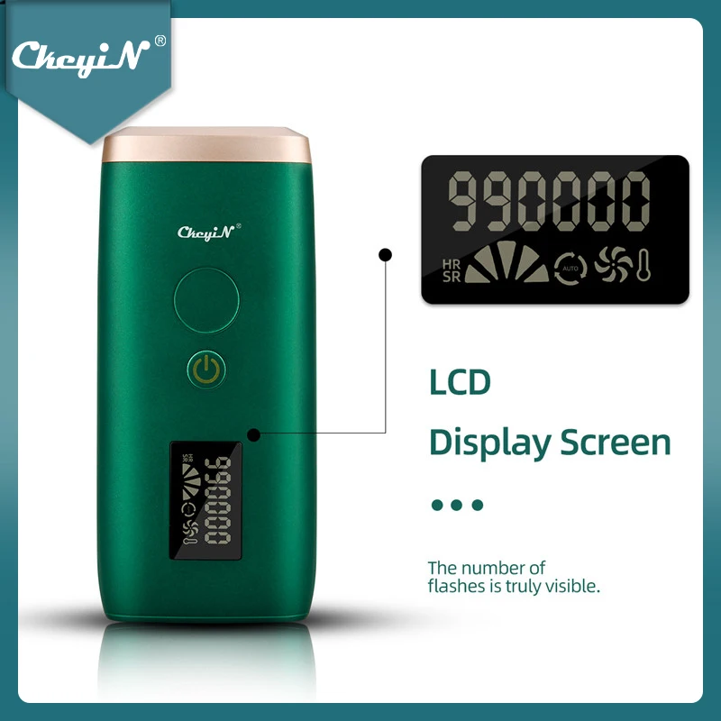 

CkeyiN IPL Permanent Hair Removal Device 999,000 Flashes Laser Painless Face Hair Remover Epilator Women Shaver Photoepilator 48