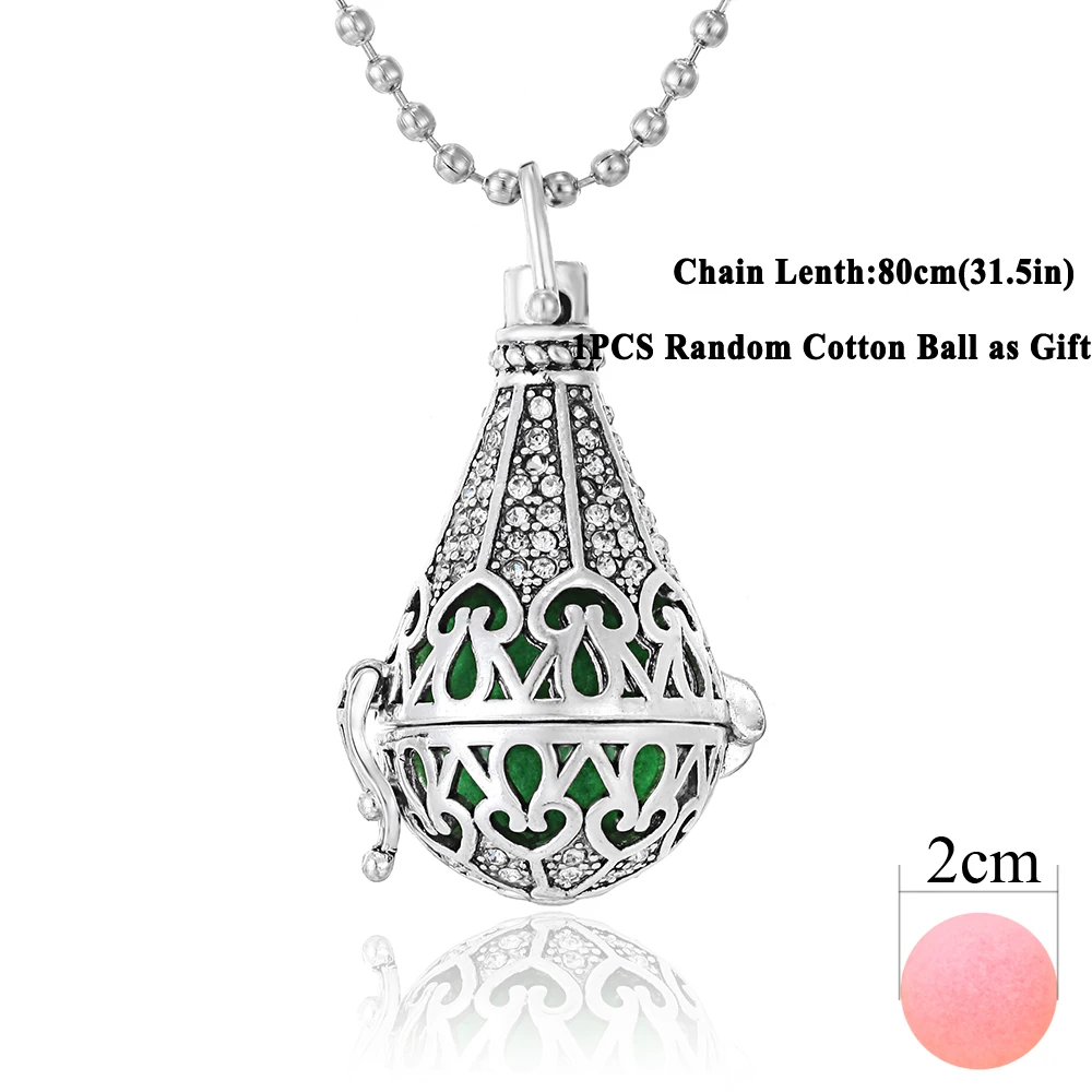 Ароматерапия ювелирные изделия винтажный Сова Слон Арома диффузор ожерелье Духи