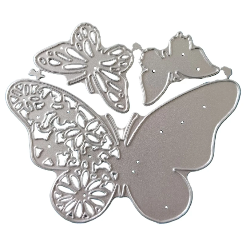 

Flower Butterfly Metal Cutting Dies Stencil Scrapbooking DIY Album Stamp Paper Card Mold Embossing Decoration Craft