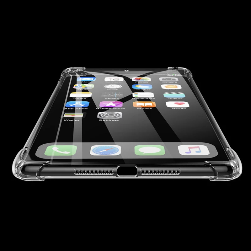 Чехол для iPad 9 7 2017 2018 2019 10 2 5-го 6-го 7-го поколения мягкий ударопрочный чехол из ТПУ