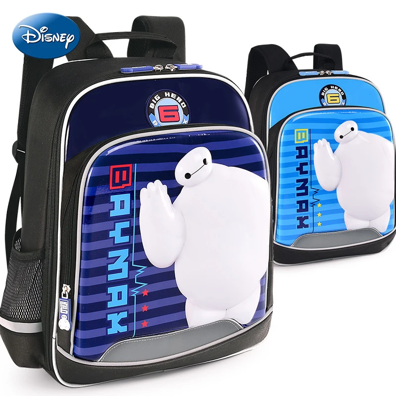 

Disney Big Hero Children School Bag Cartoon Large Capacity School Bag Breathable Multifunction Backpack Schoolbags For Grade 1-4
