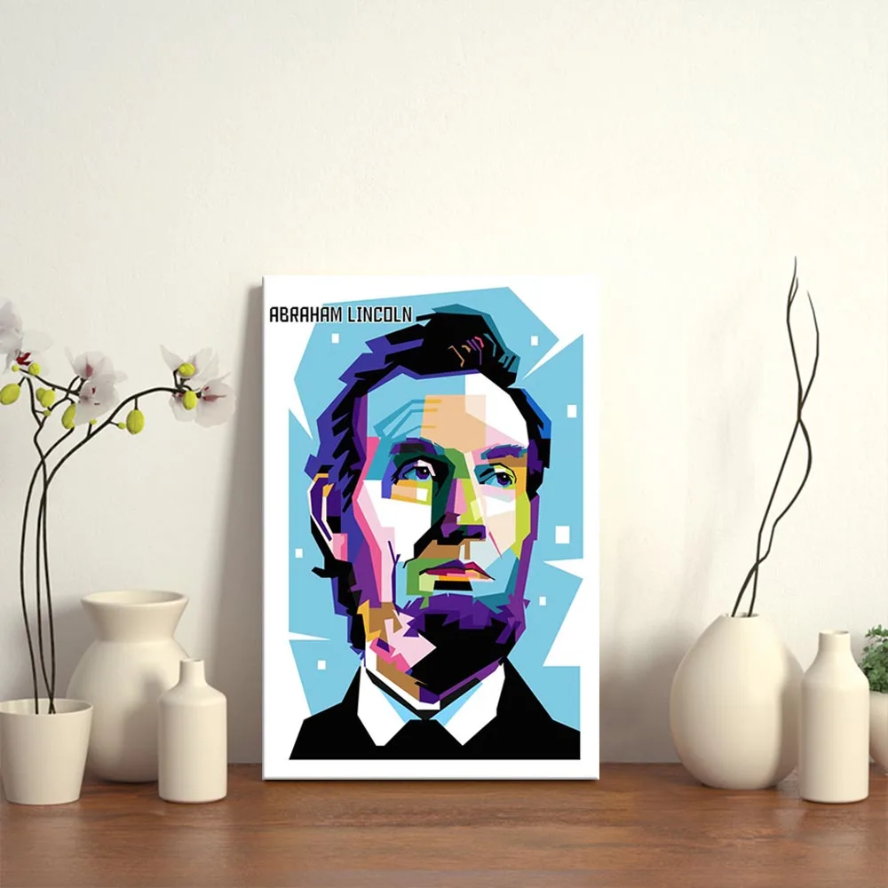 

Modern Celebrity Poster Wall Art Canvas Painting Picture Poster and Print Gallery Home Decor