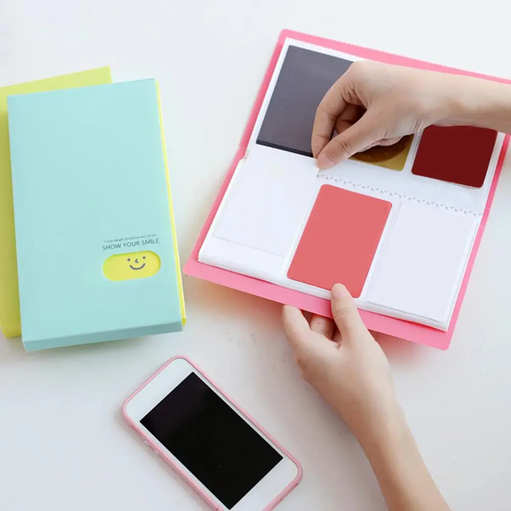 Портативный альбом для скрапбукинга с 120 карманами | Канцтовары офиса и дома