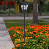 bright outdoor solar lawn light contemporary waterproof ip65 garden lamp home for villa duplex park