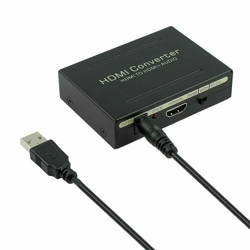 1 шт. 1080P HDMI-Совместимый оптический SPDIF RCA аналоговый аудио экстрактор