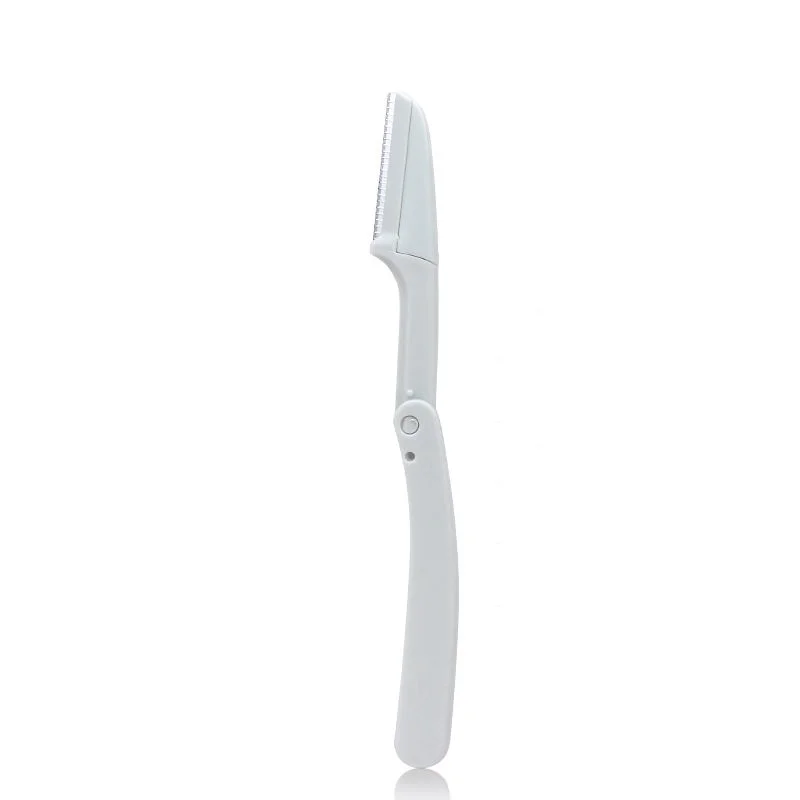 

Portable Eyebrow Trimmer Foldable Hair Remover Set Women Face Razor Blades Shaver Beauty Tools