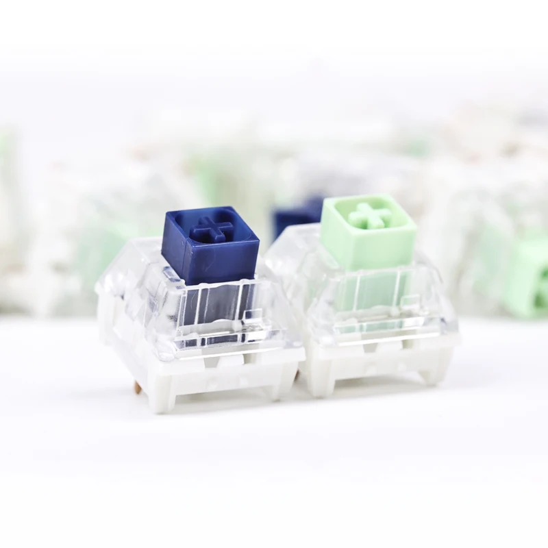Kailh BOX  Jade Switch Navy Switch Gaming Mechanical Keyboard Switch Thick Clicks 3 pins freeshipping