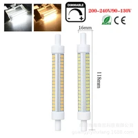 new product r7s led ac90 240v horizontal plug light 10w 360 degree private model new product 2835 102smd 10 pack