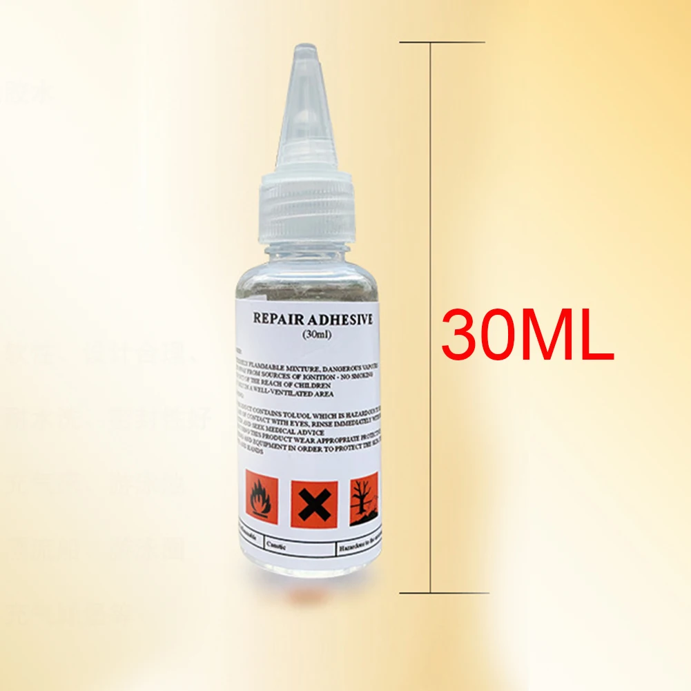 Repair Kit PVC Patch+ Glue + Brush Waters Toy Inflatable Kayak Boat Paste Tool Swimming Ring Accessory Practical Bouncy Castle | Спорт и