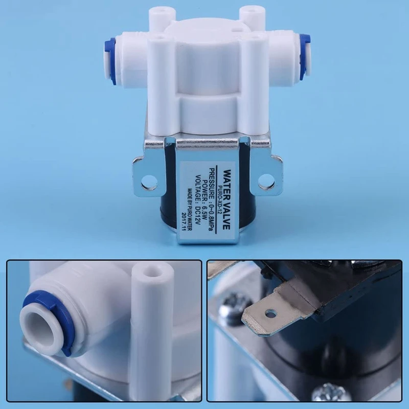 Электромагнитный клапан DC12V6.5W очиститель воды воздухозаборник потока