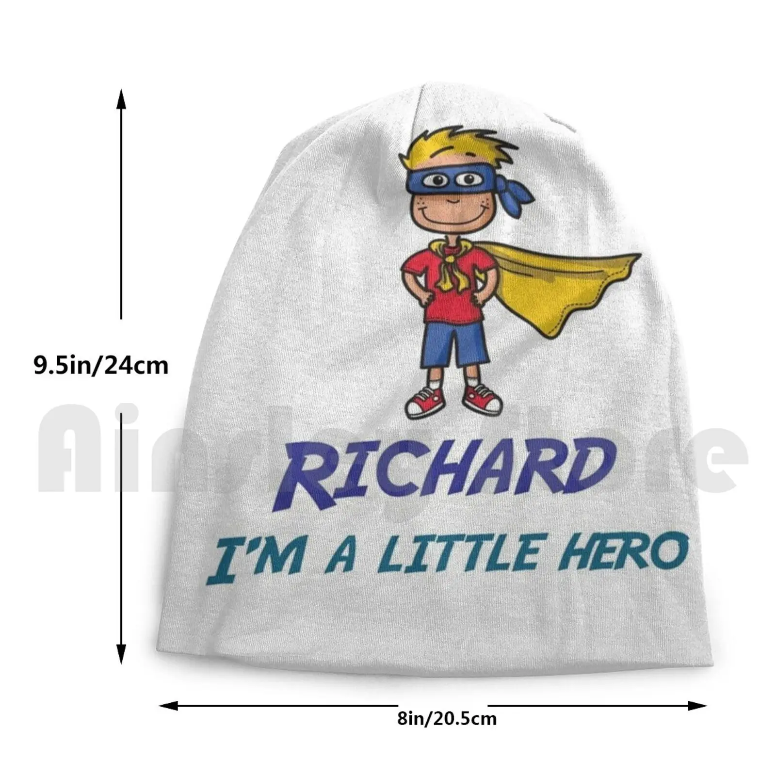 

My Name Is Richard Im A Little Hero Beanies Knit Hat Hip Hop Name Richard Name Richard Richard Name Richard