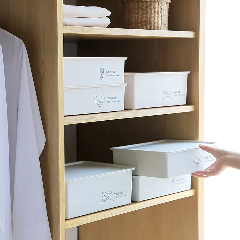 Нижнее бельё для девочек ящик хранения носков нижнего белья коробка отсеке может