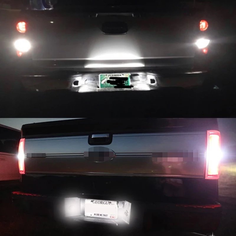 Gtinthebox CAN-bus Белый светодиодный Подсветка регистрационного номера для Ford F150 F-250 F-350 F-450 F-550 Ranger Raptor проводник мустанга экскурсия