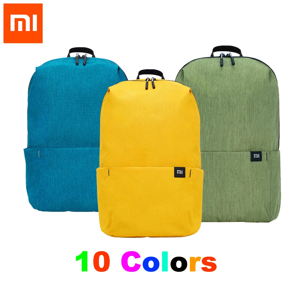 Рюкзак Xiaomi Mi 10 л 165 г для спорта и отдыха мужчин женщин маленький размер сумка на
