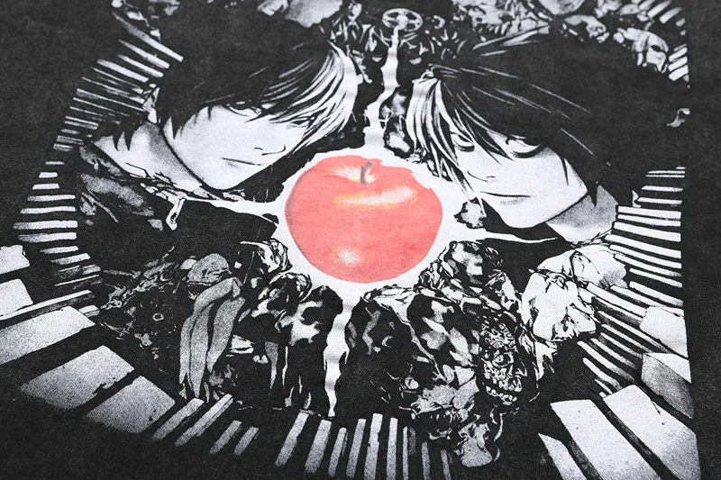 Футболка Мужская/Женская в стиле аниме Death Note | Женская одежда