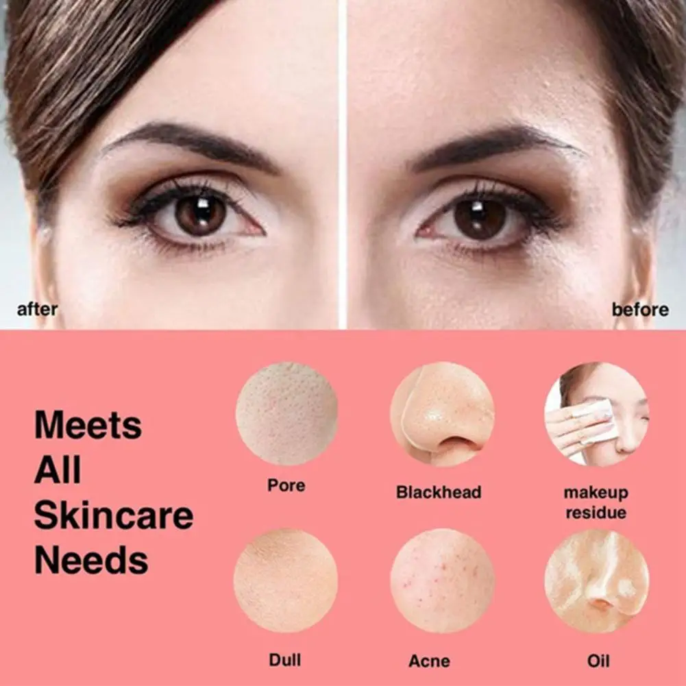 

3D Double-Sided Wash Brush Soft Hair Silicone Wash Home Instrument Manual Brush Deep Artifact Wash Pores Cleansing Clean C8S7