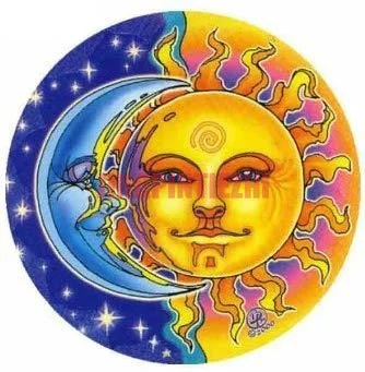 

Виниловые наклейки на машину мотоциклетная наклейка, украшение для ноутбука, модное искусство мандалы, «отражения», солнце и луна, аксессуары