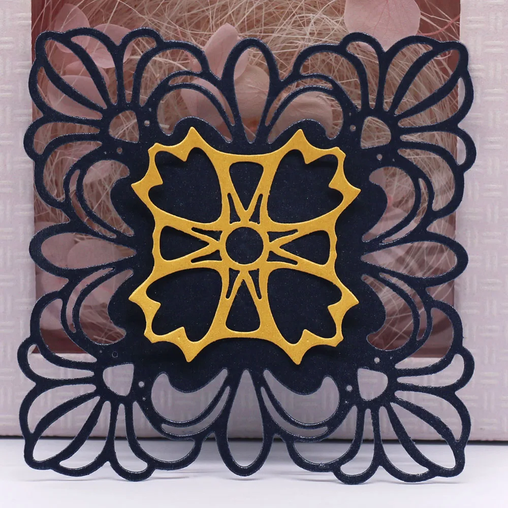 Геометрический прозрачный печатей и штампов Corte на юге относятся для Скрапбукинг