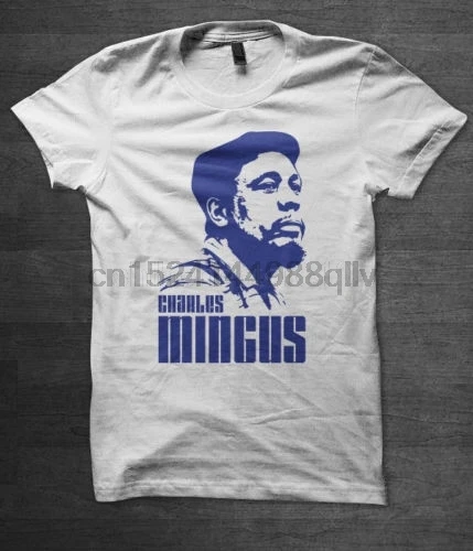 Charles Mingus футболка джазовая музыка бесплатно 60 miles davis Sun Ra John Coltrane|Мужские футболки|