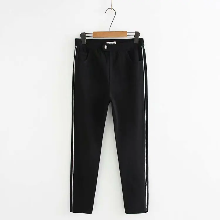 Женские повседневные джинсы размера плюс Модные свободные Стрейчевые брюки из