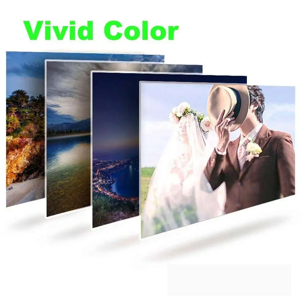 

Photo Paper 3R 4R,5R,A4,A6 100 Sheets High Glossy Printer Photographic Paper Printing for Inkjet Printers Office Supplies