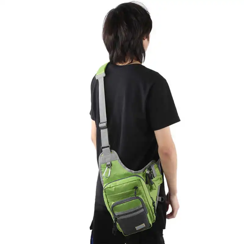 Сумка для рыболовных приманок нагрудная сумка из ткани Оксфорд катушки удочки и