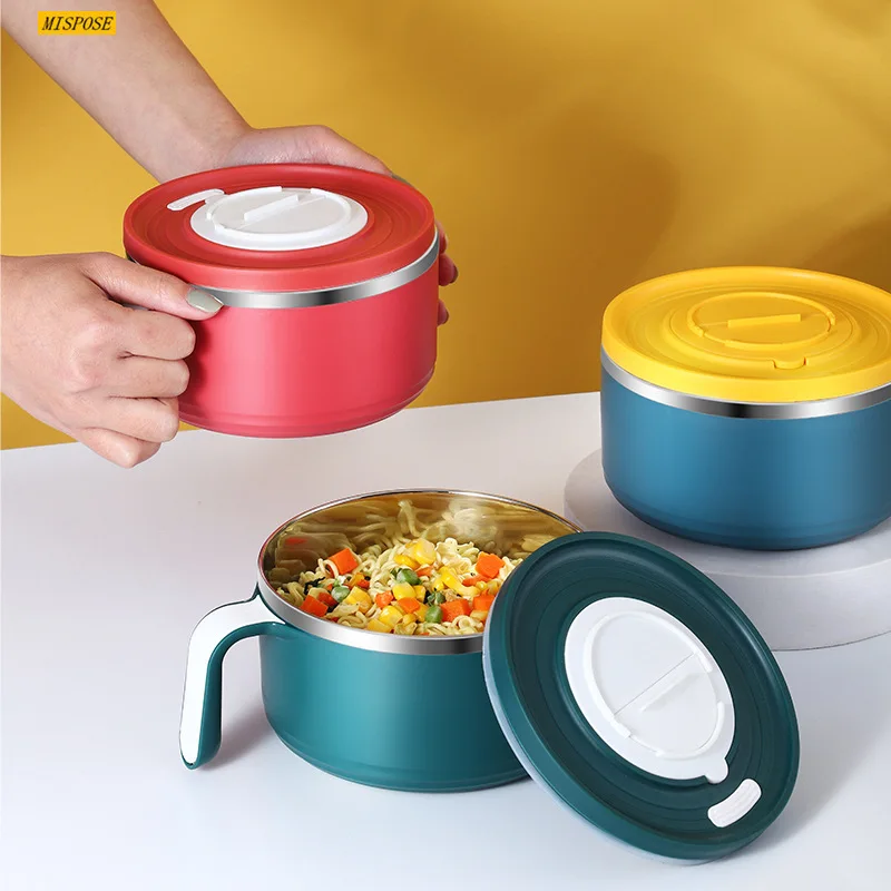 

304 Stainless Steel Lunch Box Leak-Proof Portable Insulated Bento Box Food Container Storage Box