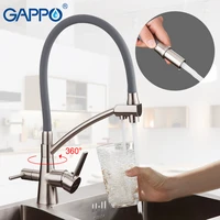 gappo kitchen faucets kitchen water taps mixer sink faucet filter faucets taps mixer deck mounted purifier hot cold water tap