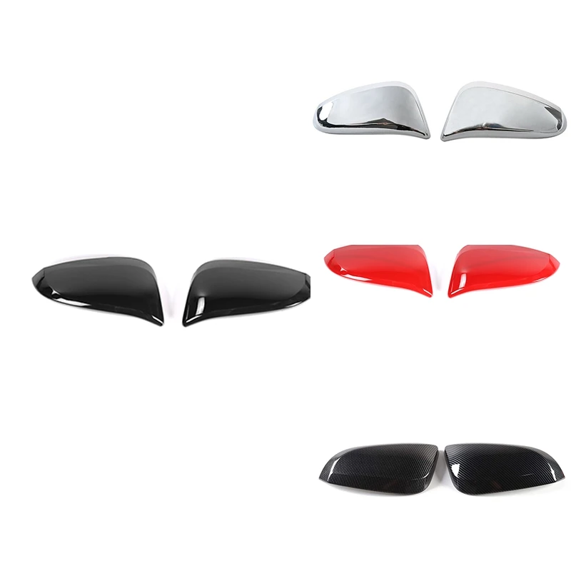 

Door Side Rearview Mirror Cover Trim ABS for Toyota 4Runner 2017-2020 RAV4 Highlander 2014-2019