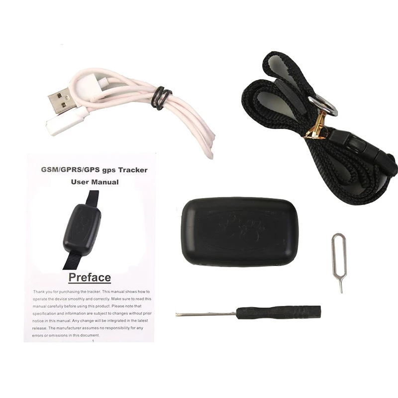

High-Precision GPS Waterproof Tracker For Dog And Cat Tracking Equipment Locator With Pet Collar Historical Route Playback