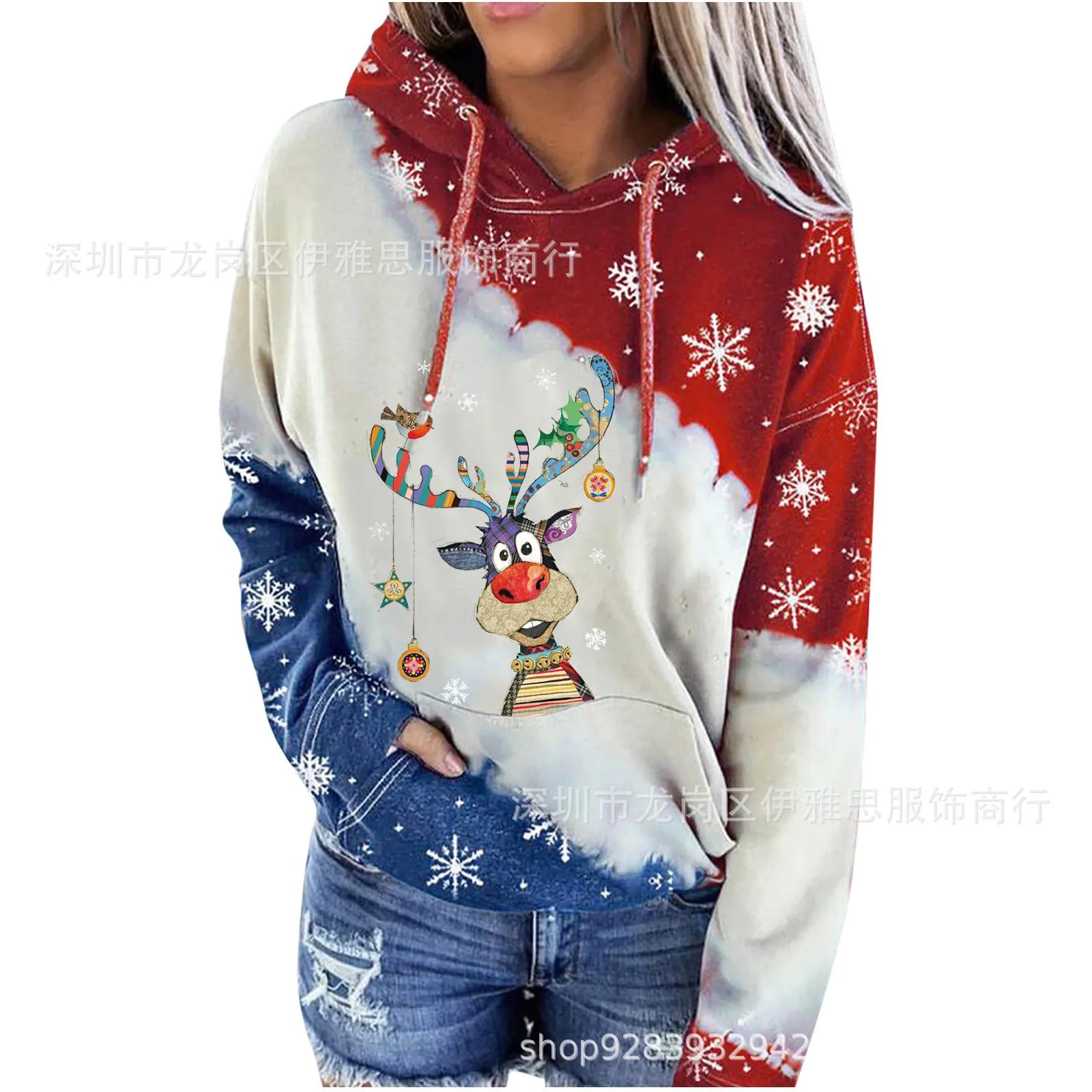 

Женский Повседневный свитер, свитер с подходящим рисунком, Молодежный милый цвет, новая мода, Рождество 20201