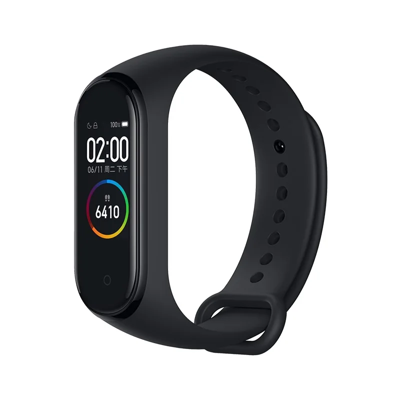 Оригинальный Xiaomi Mi Band 4 умный Браслет цветной сенсорный экран фитнес-тренажер