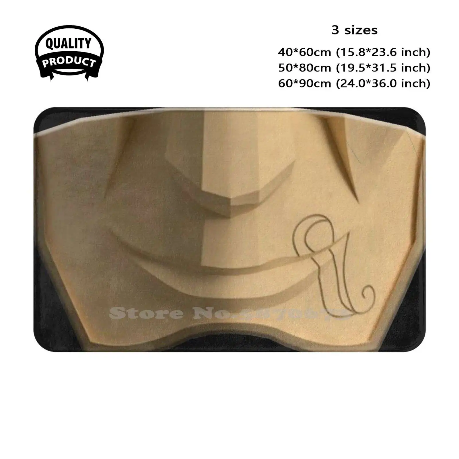 Маска чемпиона Jhin мягкая подушка домашний Коврик для двери коврик белая маска