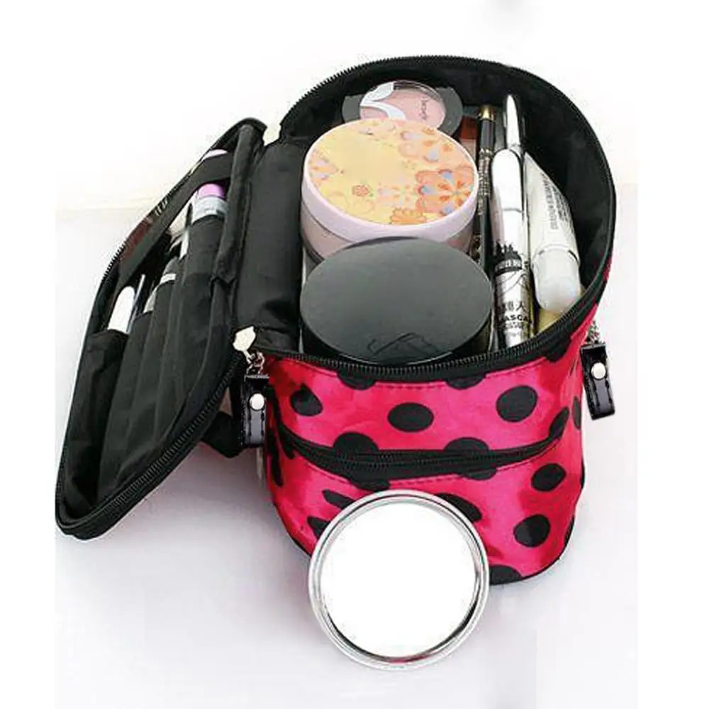 Квадратная мини сумка для косметики портативный дорожный органайзер кистей