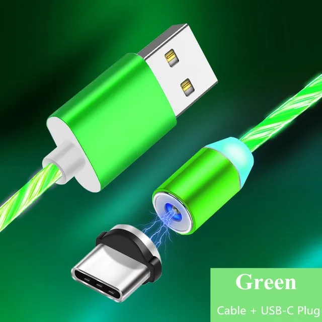 Зарядный кабель Micro USB со светодиодной подсветкой для Nokia 7 2 8 1 Samsung S9 Sony Xperia 5 10 Redmi 8A