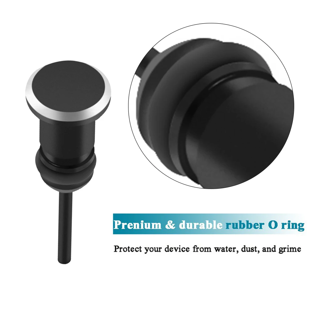 Металлический порт зарядки Micro USB пылезащитный Разъем для наушников Android