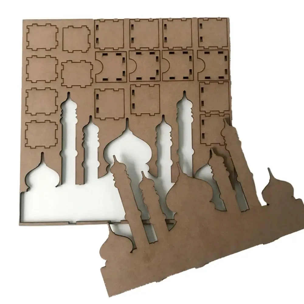 QIFU Рамадан Декор ящик счастливый ИД Mubarak для дома наклейки кареем исламский