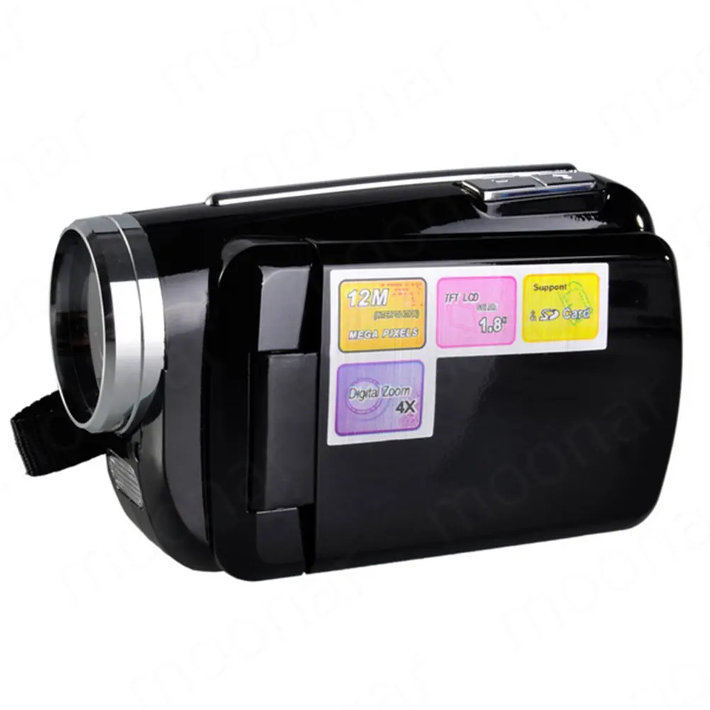 Бытовая цифровая видеокамера Mini Series ручной держатель с 4 цифровыми зумами и