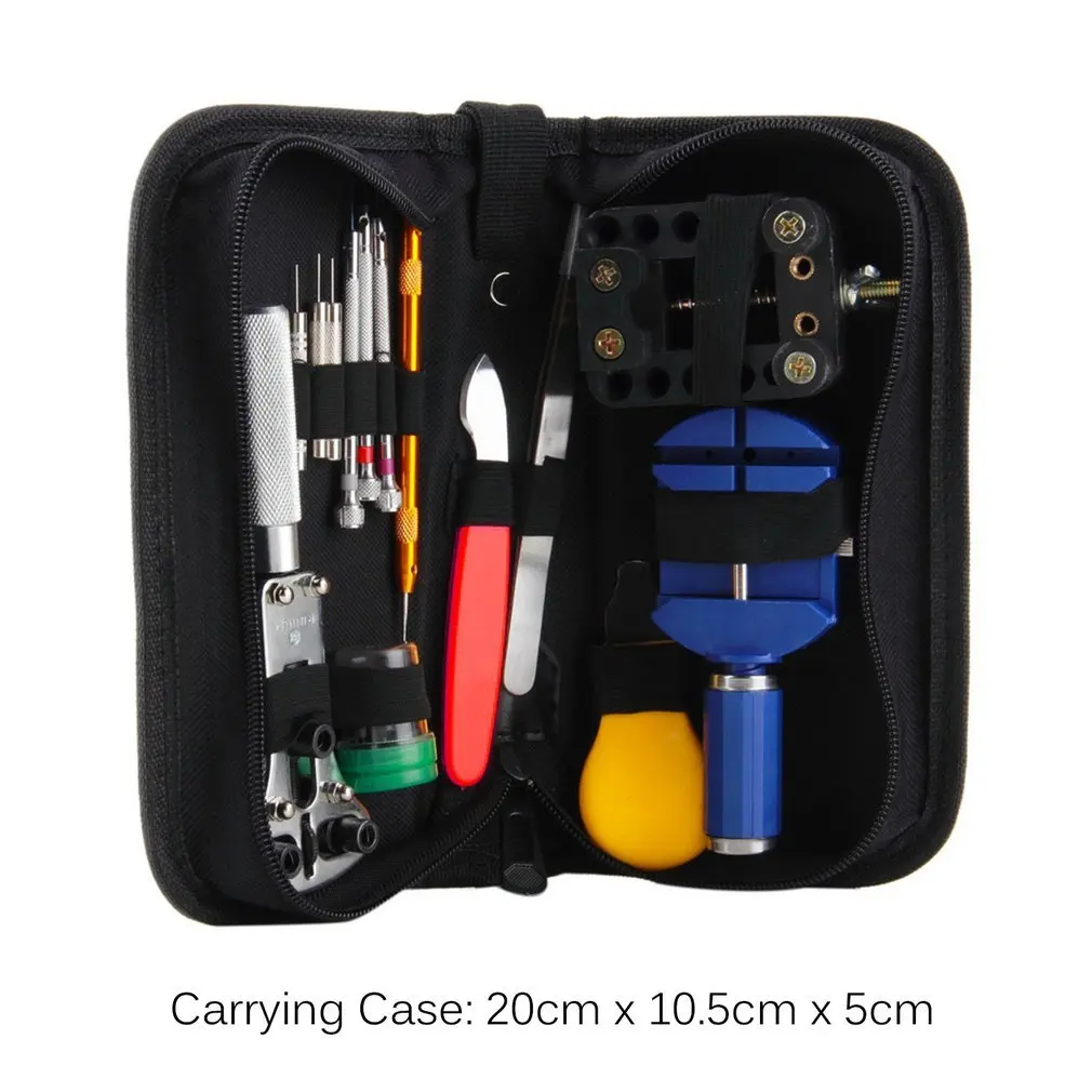 

144Pcs/set Watch Repair Tool Set Portable Professional Watchmaker Accessories Kit Link Pin Remover Case Opener Adjuster