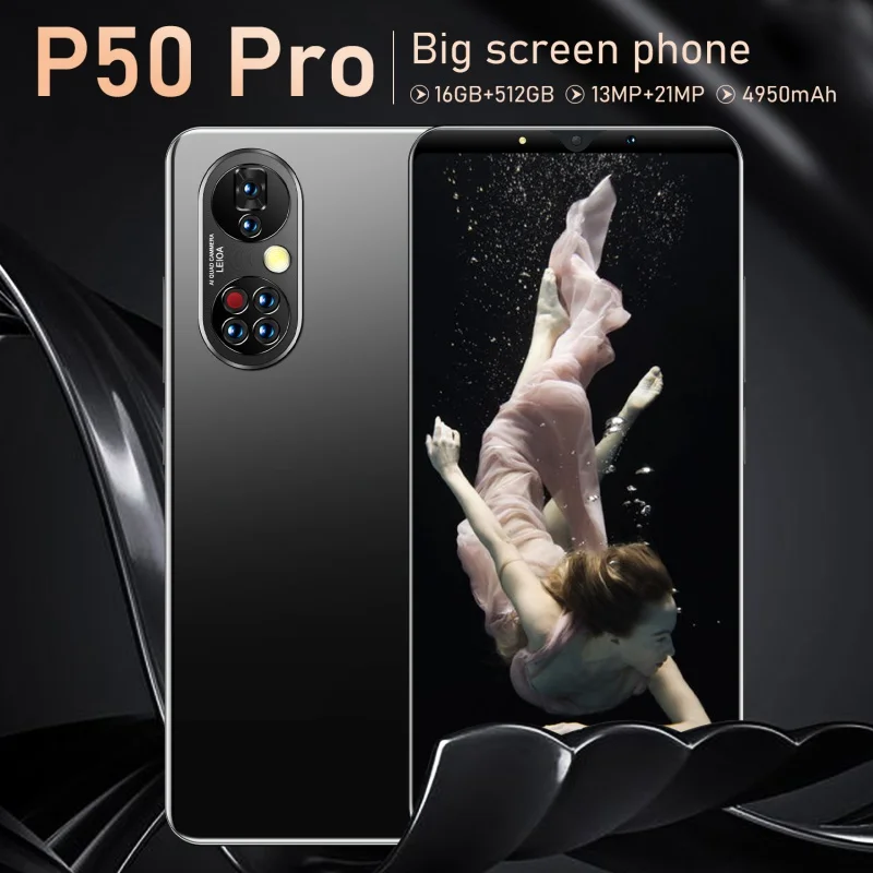 global version hauwei p50 pro smartphone 16gb512gb 4950mah 5 3hd inch camera cellphone 14403200 5g android 11 0 mobile phones free global shipping
